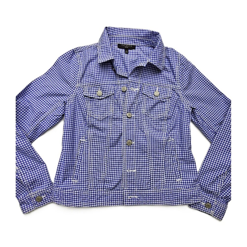 Talbots Women's Classic Jean Jacket – Size Petite